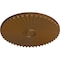 Ekena Millwork Shakuras Ceiling Medallion (For Canopies up to 5 1/2"), Hand-Painted Smokey Topaz, 29 1/2"OD x 2"P CM30SHSTF - alternate 2